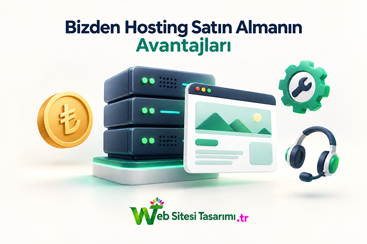 Bizden Hosting Almanın Avantajları