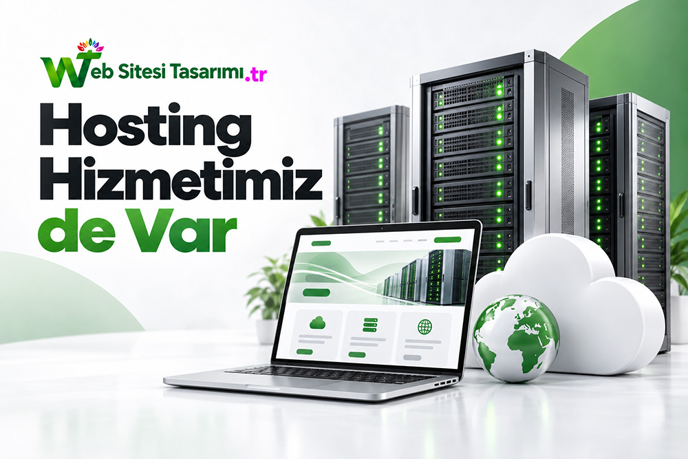 Web Sitesi Hosting Hizmeti var